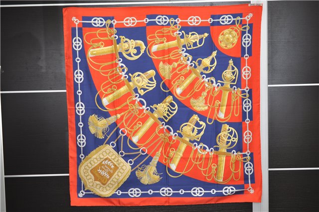 Authentic HERMES Carre 90 Scarf 