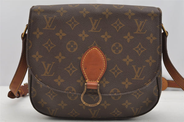 Authentic Louis Vuitton Monogram Saint Cloud GM M51242 Shoulder Cross Bag 3094I