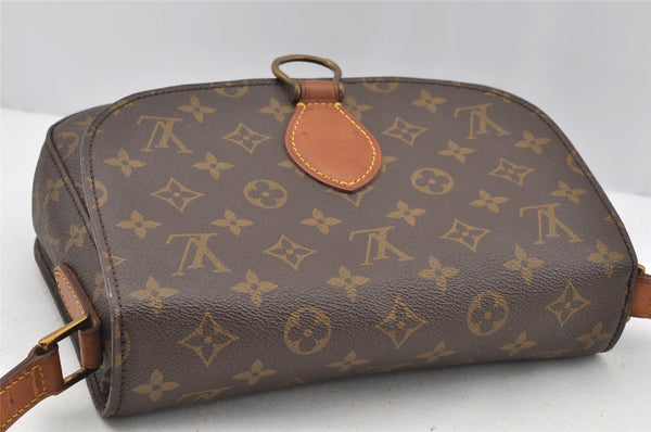 Authentic Louis Vuitton Monogram Saint Cloud GM M51242 Shoulder Cross Bag 3094I