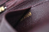 Authentic Louis Vuitton Taiga Agenda Geode Travel Case Wallet Purple LV 3095F