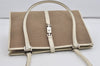 Authentic GUCCI Jackie Shoulder Hand Bag GG Canvas Leather 0021073 Beige 3095I
