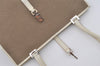 Authentic GUCCI Jackie Shoulder Hand Bag GG Canvas Leather 0021073 Beige 3095I