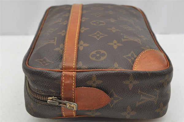 Authentic Louis Vuitton Monogram Compiegne 28 Clutch Hand Bag M51845 LV 3096I