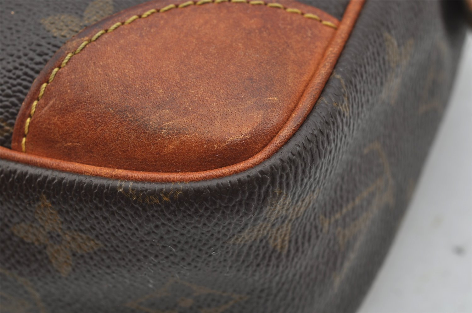 Authentic Louis Vuitton Monogram Compiegne 28 Clutch Hand Bag M51845 LV 3096I