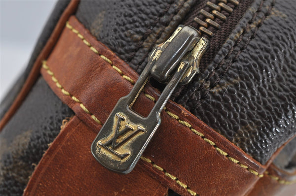 Authentic Louis Vuitton Monogram Compiegne 28 Clutch Hand Bag M51845 LV 3096I