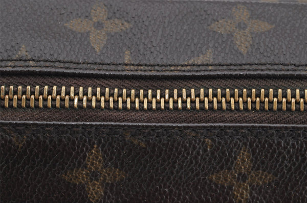 Authentic Louis Vuitton Monogram Compiegne 28 Clutch Hand Bag M51845 LV 3096I