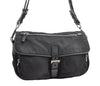 Authentic PRADA Nylon Tessuto Saffiano Leather Shoulder Hand Bag Black 3097I