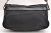 Authentic PRADA Nylon Tessuto Saffiano Leather Shoulder Hand Bag Black 3097I