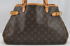 Authentic Louis Vuitton Monogram Batignolles Horizontal Tote Bag M51154 LV 3098I