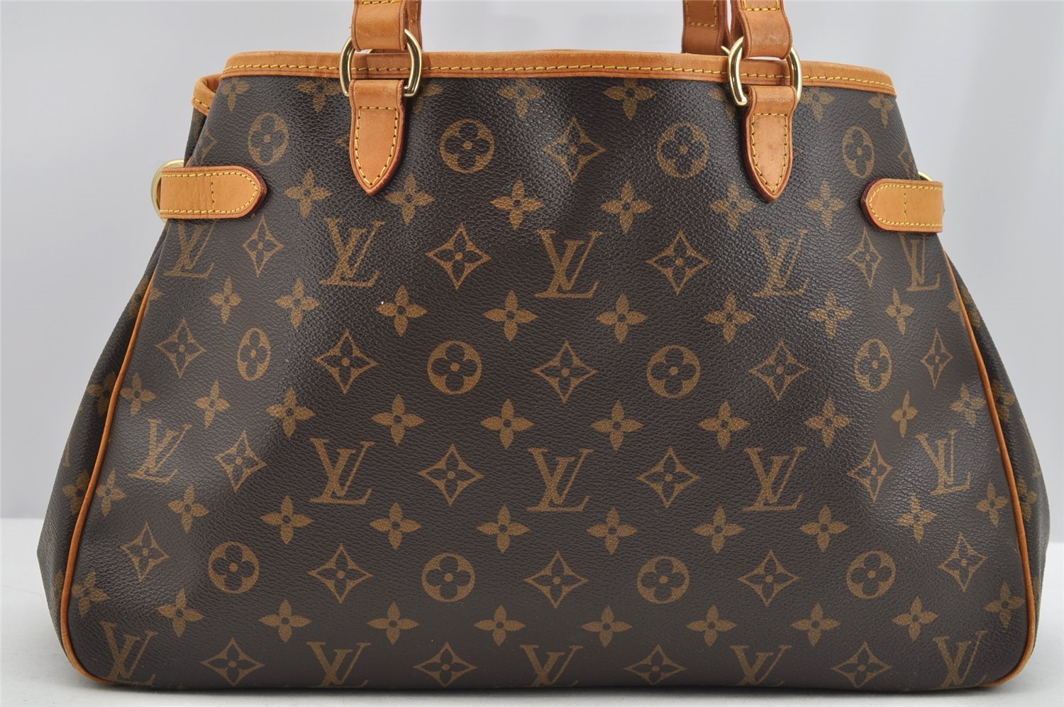 Authentic Louis Vuitton Monogram Batignolles Horizontal Tote Bag M51154 LV 3098I