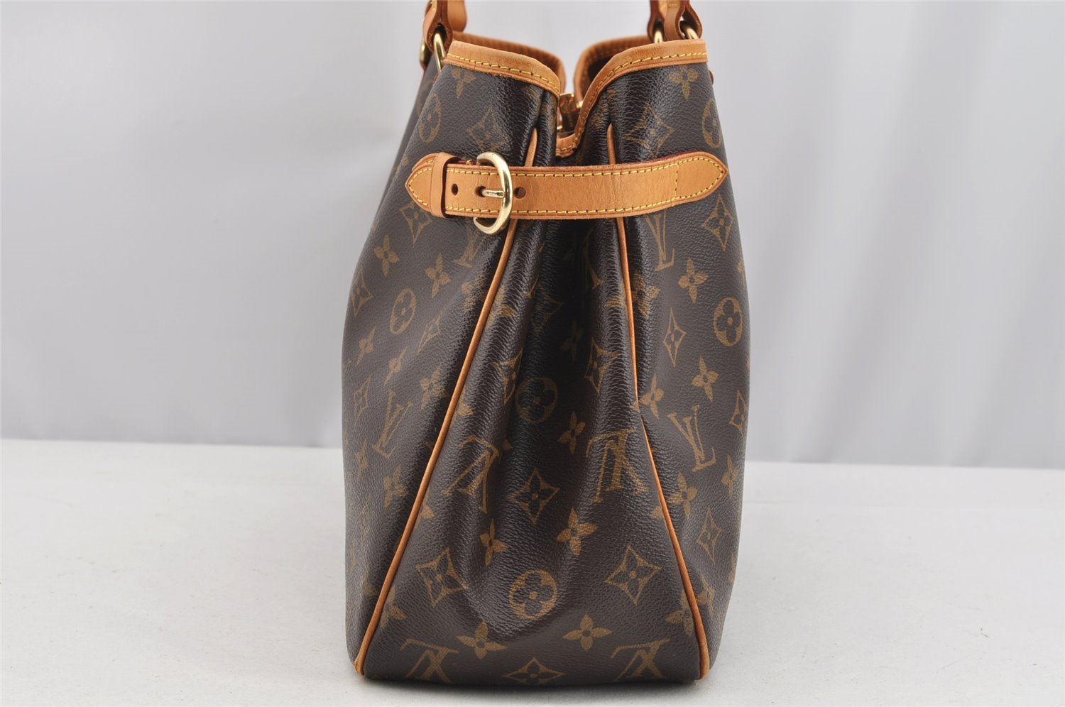Authentic Louis Vuitton Monogram Batignolles Horizontal Tote Bag M51154 LV 3098I