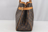 Authentic Louis Vuitton Monogram Batignolles Horizontal Tote Bag M51154 LV 3098I