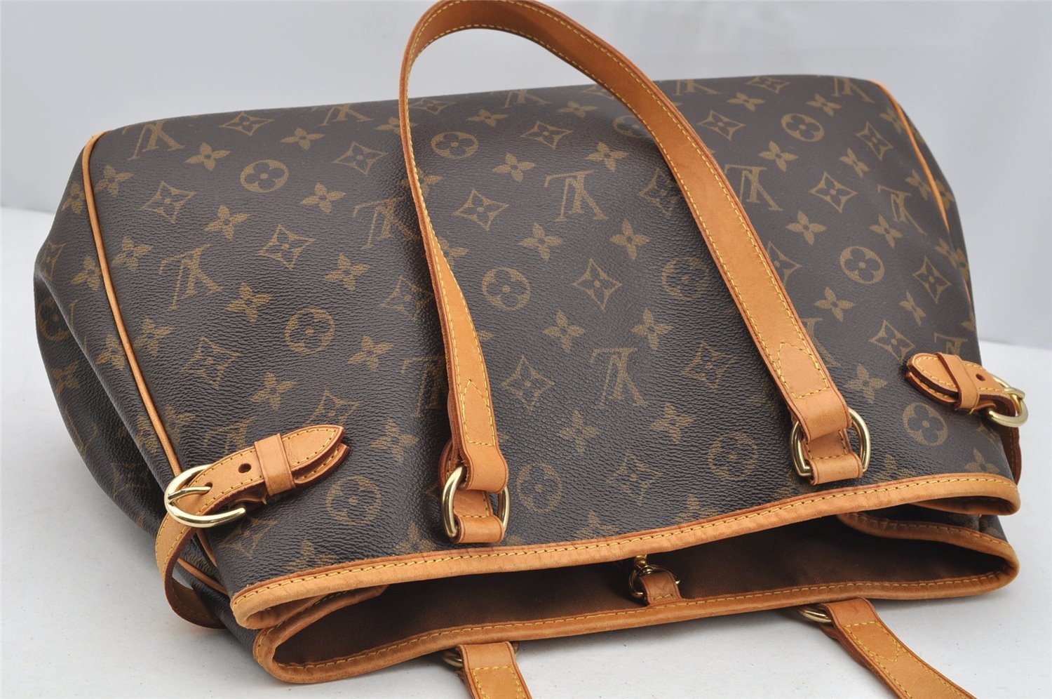 Authentic Louis Vuitton Monogram Batignolles Horizontal Tote Bag M51154 LV 3098I