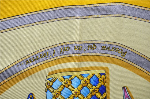 Authentic HERMES Carre 90 Scarf 