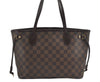 Authentic Louis Vuitton Damier Neverfull PM Shoulder Tote Bag N51109 LV 3099I