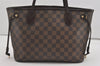 Authentic Louis Vuitton Damier Neverfull PM Shoulder Tote Bag N51109 LV 3099I