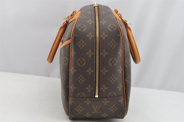 Authentic Louis Vuitton Monogram Deauville Hand Bag M47270 LV 3100I