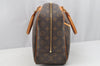 Authentic Louis Vuitton Monogram Deauville Hand Bag M47270 LV 3100I