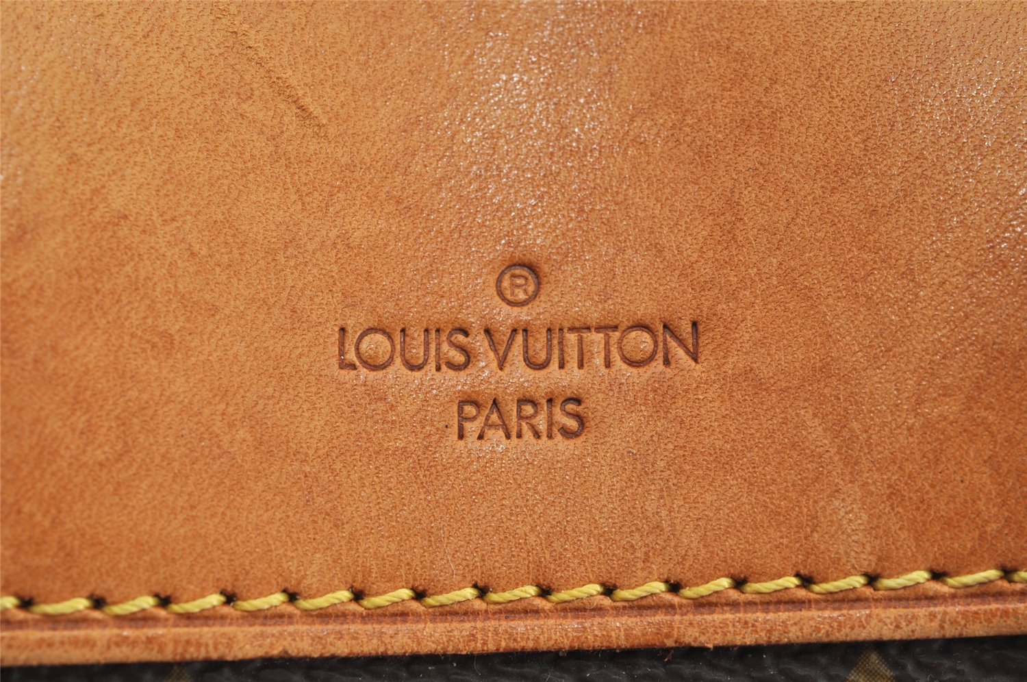 Authentic Louis Vuitton Monogram Deauville Hand Bag M47270 LV 3100I