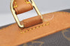 Authentic Louis Vuitton Monogram Deauville Hand Bag M47270 LV 3100I