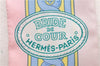 Authentic HERMES Twilly Scarf Silk "BRIDE de Cour" Pink Box 3101D