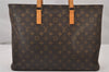 Authentic Louis Vuitton Monogram Luco Shoulder Tote Bag M51155 LV 3101I
