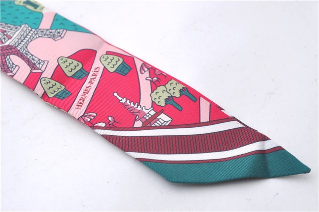 Auth HERMES Twilly Scarf 
