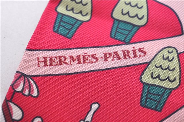 Auth HERMES Twilly Scarf 