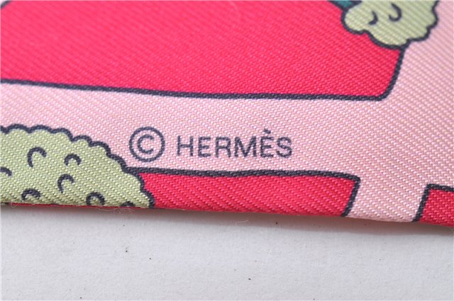 Auth HERMES Twilly Scarf 