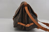 Authentic Louis Vuitton Monogram Saumur 35 Shoulder Cross Bag M42254 LV 3103I