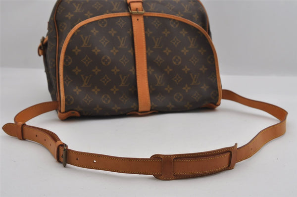 Authentic Louis Vuitton Monogram Saumur 35 Shoulder Cross Bag M42254 LV 3103I