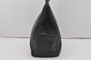 Authentic Salvatore Ferragamo Vara Vintage Leather Shoulder Tote Bag Black 3105I