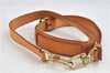 Authentic Louis Vuitton Leather Shoulder Strap Beige 39.8-46.5" LV 3106D
