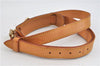 Authentic Louis Vuitton Leather Shoulder Strap Beige 39.8-46.5" LV 3106D