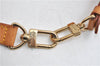 Authentic Louis Vuitton Leather Shoulder Strap Beige 39.8-46.5" LV 3106D