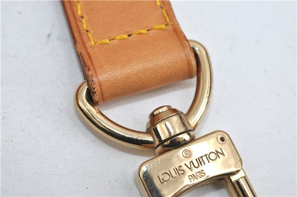 Authentic Louis Vuitton Leather Shoulder Strap Beige 39.8-46.5" LV 3106D