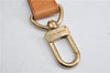 Authentic Louis Vuitton Leather Shoulder Strap Beige 39.8-46.5" LV 3106D