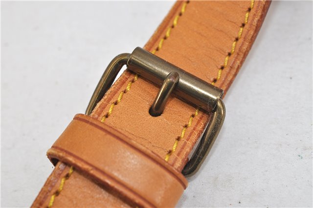 Authentic Louis Vuitton Leather Shoulder Strap Beige 39.8-46.5