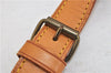 Authentic Louis Vuitton Leather Shoulder Strap Beige 39.8-46.5" LV 3106D