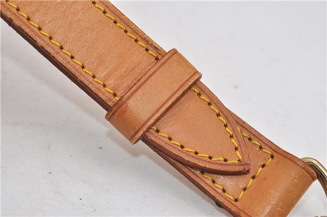 Authentic Louis Vuitton Leather Shoulder Strap Beige 39.8-46.5