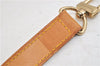 Authentic Louis Vuitton Leather Shoulder Strap Beige 39.8-46.5" LV 3106D