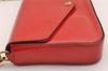 Authentic Louis Vuitton Vernis Pochette Felicie Shoulder Bag Red M61293 LV 3107I