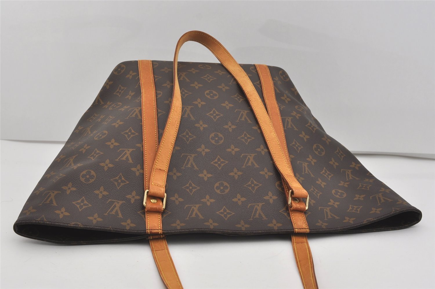 Authentic Louis Vuitton Monogram Sac Shopping PM Tote Bag M51108 LV 3109I