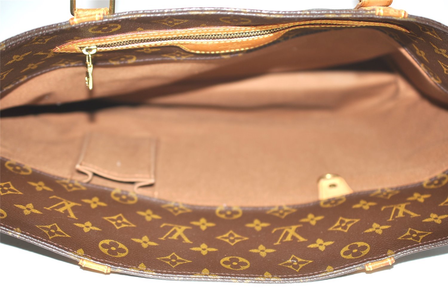 Authentic Louis Vuitton Monogram Sac Shopping PM Tote Bag M51108 LV 3109I