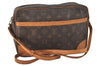 Authentic Louis Vuitton Monogram Trocadero 30 Shoulder Cross Bag M51272 LV 3110I