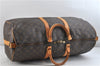 Auth Louis Vuitton Monogram Keepall Bandouliere 55 Boston Bag M41414 LV 3112D