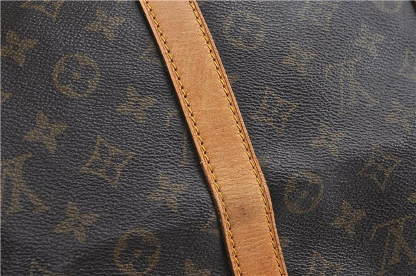 Auth Louis Vuitton Monogram Keepall Bandouliere 55 Boston Bag M41414 LV 3112D