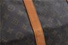 Auth Louis Vuitton Monogram Keepall Bandouliere 55 Boston Bag M41414 LV 3112D