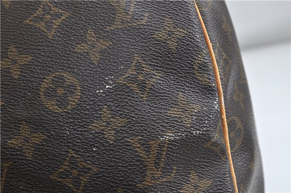 Auth Louis Vuitton Monogram Keepall Bandouliere 55 Boston Bag M41414 LV 3112D