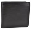 Authentic Louis Vuitton Epi Portefeuille Marco Wallet Black M63652 LV 3112F